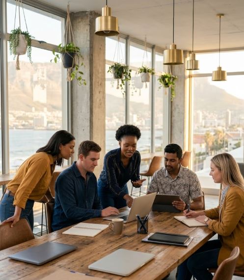 South African founder building their startup